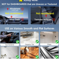 K009 Magnetic Car Phone Holder | Strong Vacuum Suction Magnetic Bracket Cup Phone Mount for Car Dashboard, Windshield, Mirror, Gym & Shower | Universal Hands-Free Mobile Holder Compatible with All Smartphones