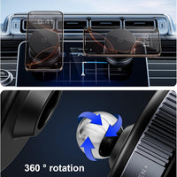 K009 Magnetic Car Phone Holder | Strong Vacuum Suction Magnetic Bracket Cup Phone Mount for Car Dashboard, Windshield, Mirror, Gym & Shower | Universal Hands-Free Mobile Holder Compatible with All Smartphones