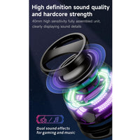G200 Magnetic Bluetooth Mini Speaker with RGB Lights | Portable Wireless Speaker with Magnetic Phone Stand | Compact Rechargeable Speaker for Music, Gaming & Travel