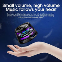 G200 Magnetic Bluetooth Mini Speaker with RGB Lights | Portable Wireless Speaker with Magnetic Phone Stand | Compact Rechargeable Speaker for Music, Gaming & Travel