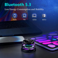 G200 Magnetic Bluetooth Mini Speaker with RGB Lights | Portable Wireless Speaker with Magnetic Phone Stand | Compact Rechargeable Speaker for Music, Gaming & Travel